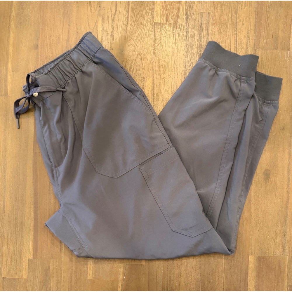 Carhartt Liberty Force‎ Scrub Joggers Mens Large Grey C56310 Cargo Pants